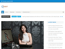 Tablet Screenshot of myquest.in